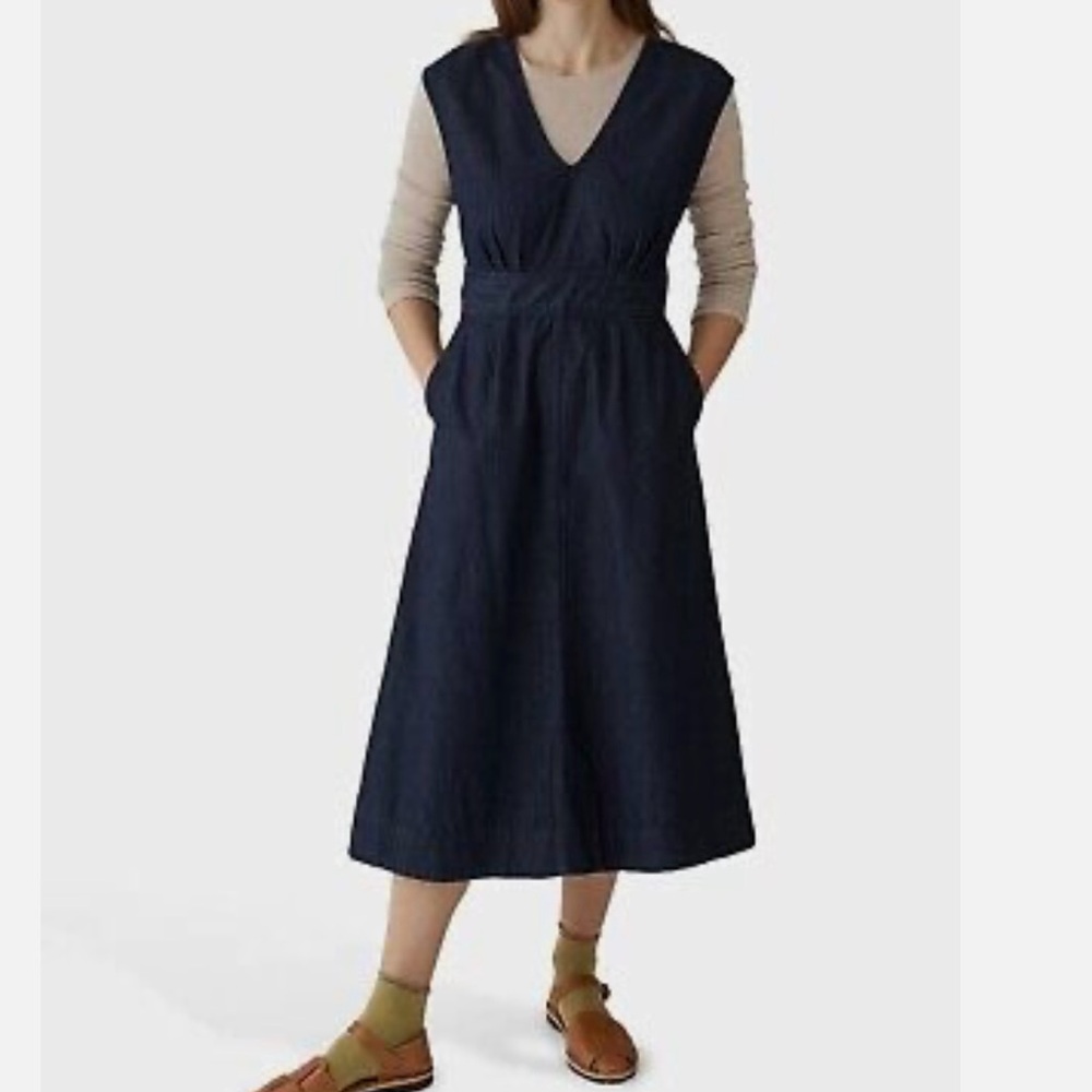 Toast denim dress UK size 8/US 4